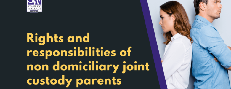 Rights and responsibilities of non domiciliary joint custody parents - Stanley-Wallace Law - slidell louisiana