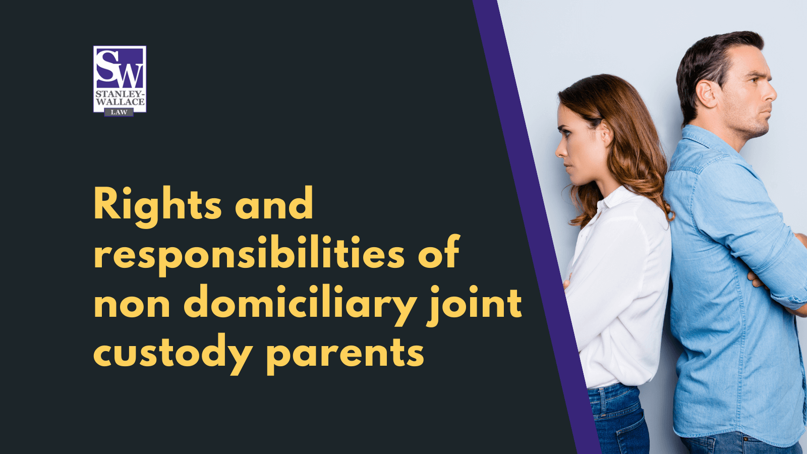 Rights and responsibilities of non domiciliary joint custody parents - Stanley-Wallace Law - slidell louisiana